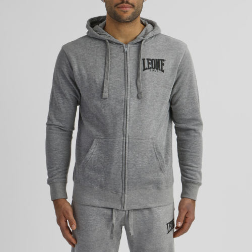 Sweat capuche zippé Leone BOXING